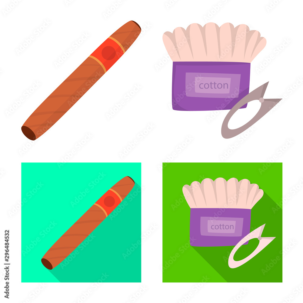 Isolated object of technology and taste symbol. Collection of technology and trendy stock symbol for web.