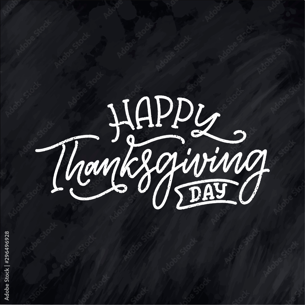 Obraz premium Set with lettering quotes for Thanksgiving Day. Typographic design. Greeting card and poster or print template. Autumn concept illustrations. Vector
