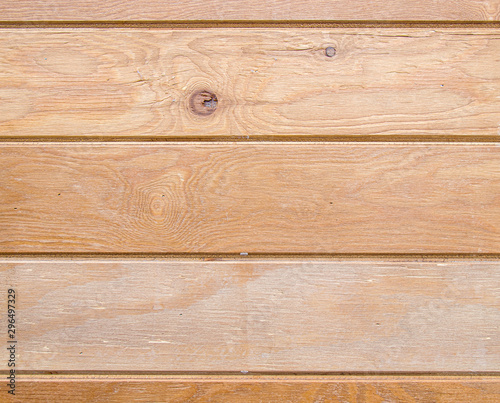 Clapboard wooden boards as a background close-up