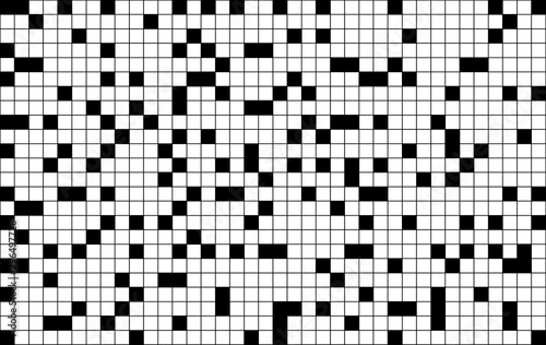 Black and white geometric texture