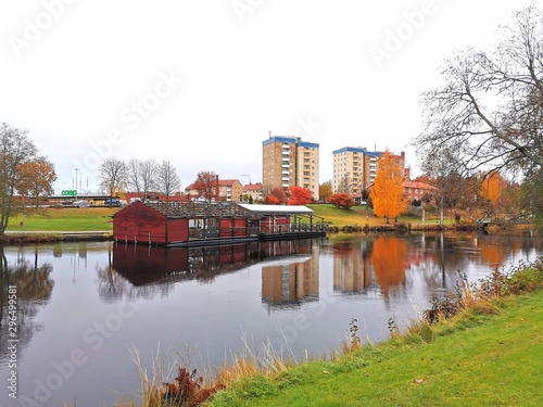 Autumn in Hagfors, Sweden.