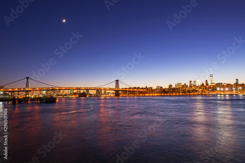 Manhattan after sunset