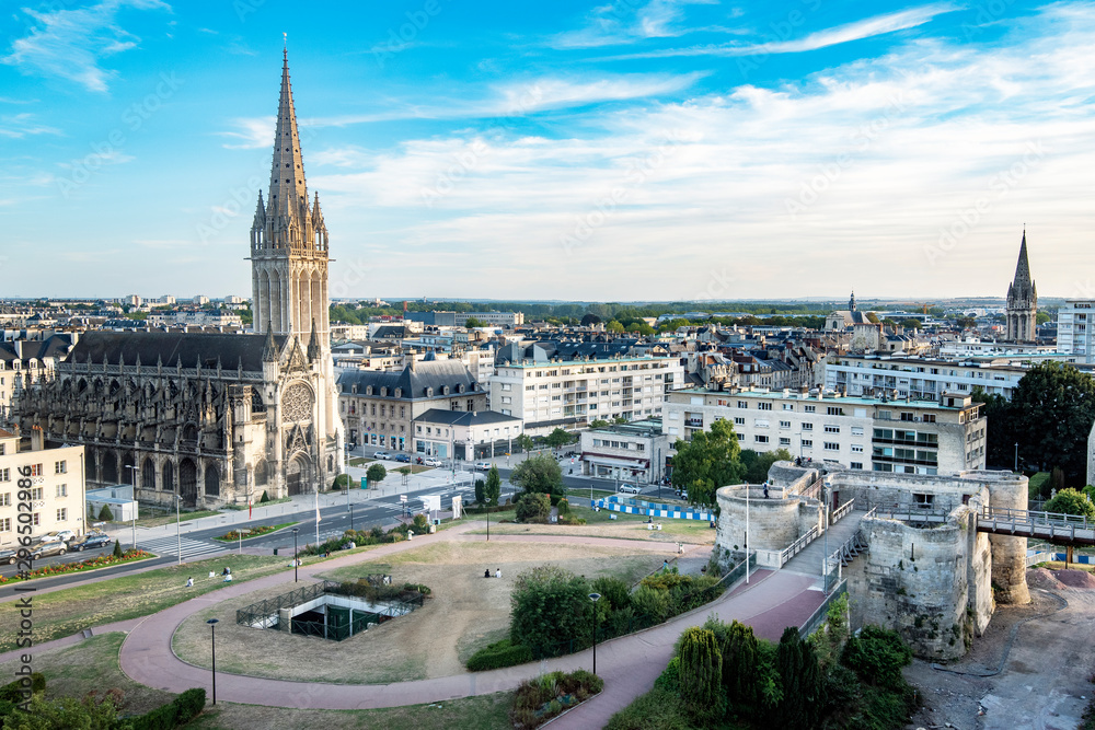 Caen, Castle and church