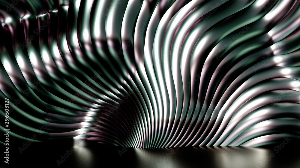 Luxury golden metal background with lines. 3d illustration, 3d rendering. Luxury golden metal background with lines. 3d illustration, 3d rendering.