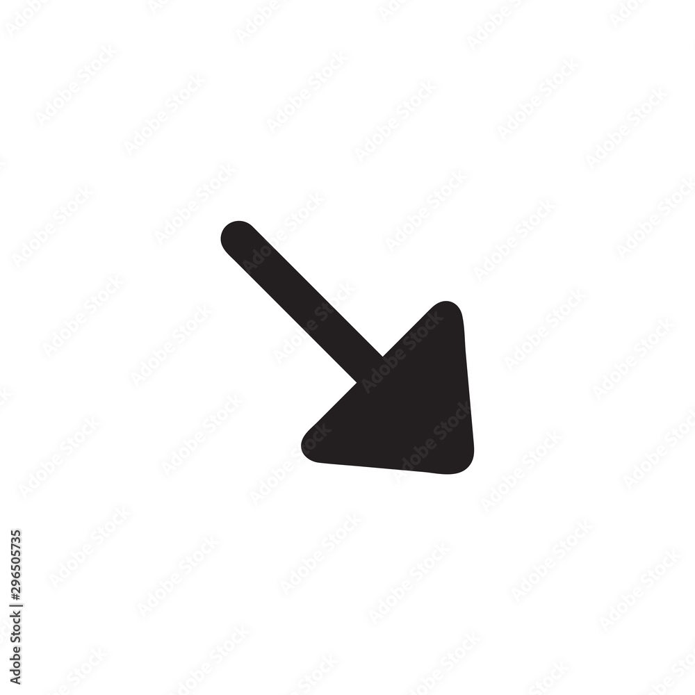 Arrow icon vector isolated on background. Trendy sweet symbol. Pixel perfect. illustration EPS 10. - Vector. Arrow icon vector isolated on background. Trendy sweet symbol. Pixel perfect. illustration EPS 10. - Vector.