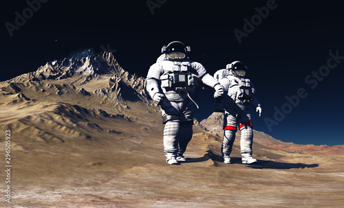 Fotografia Group of astronauts