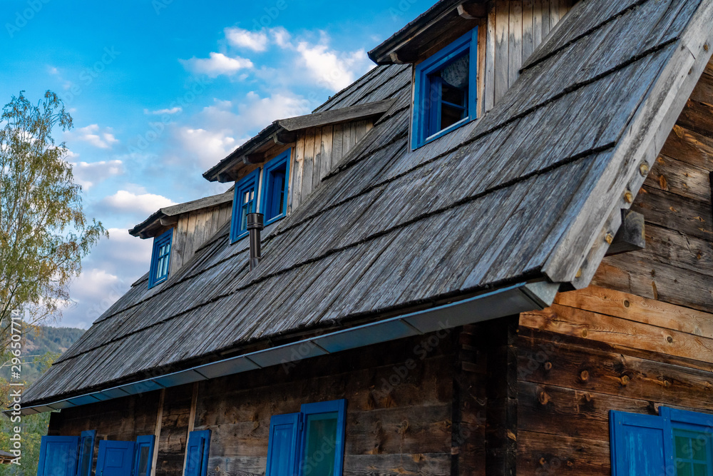 Old wooden roof Old wooden roof