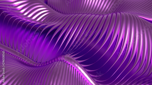Foto Luxury golden metal background with lines