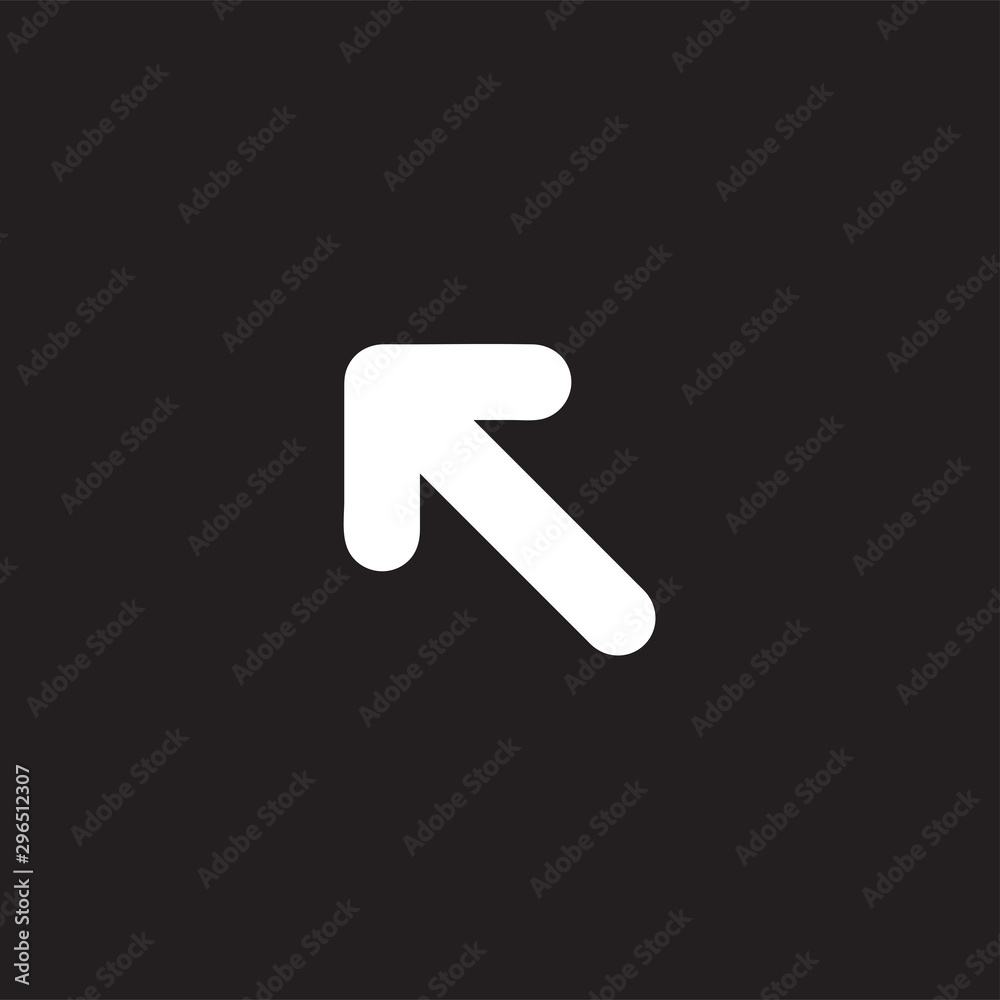 Arrow icon vector isolated on background. Trendy sweet symbol. Pixel perfect. illustration EPS 10. - Vector Arrow icon vector isolated on background. Trendy sweet symbol. Pixel perfect. illustration EPS 10. - Vector