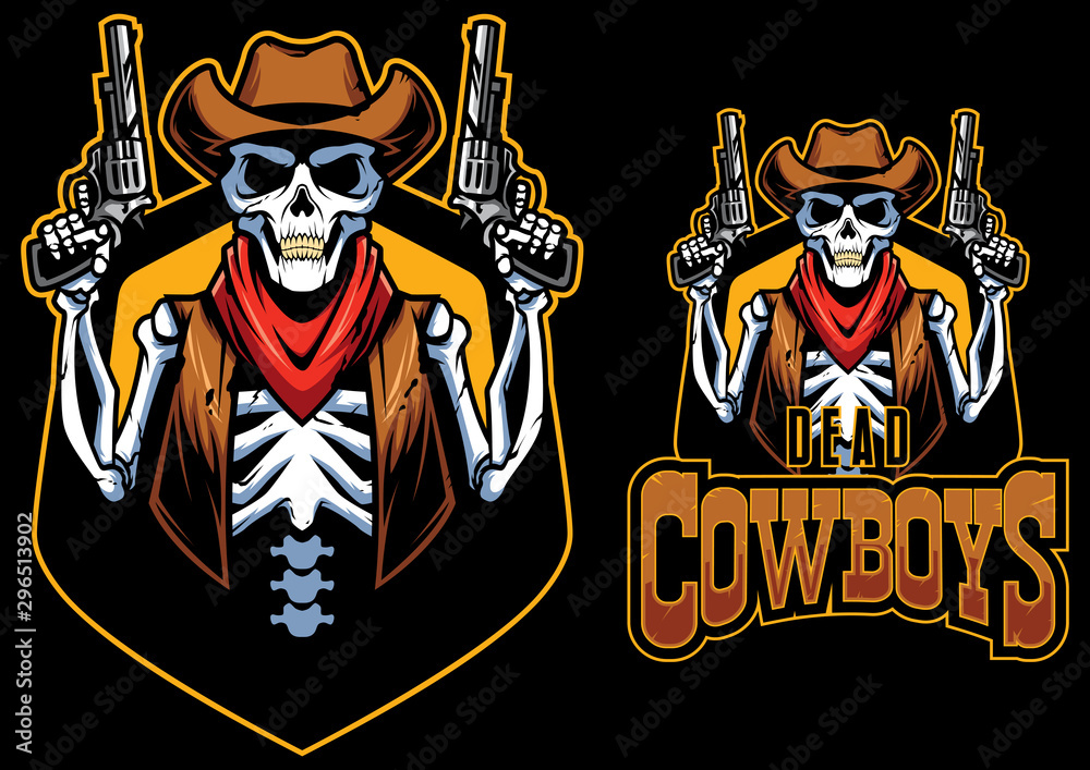 Dead Cowboys Mascot Dead Cowboys Mascot