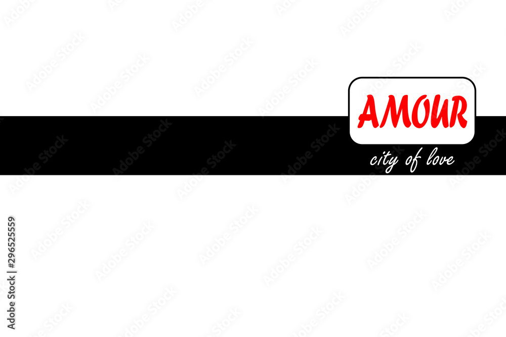 Amour - Vector design for t-shirt graphics, banner, fashion prints, slogan tees, stickers, cards,flyer, posters and other creative uses Amour - Vector design for t-shirt graphics, banner, fashion prints, slogan tees, stickers, cards,flyer, posters and other creative uses