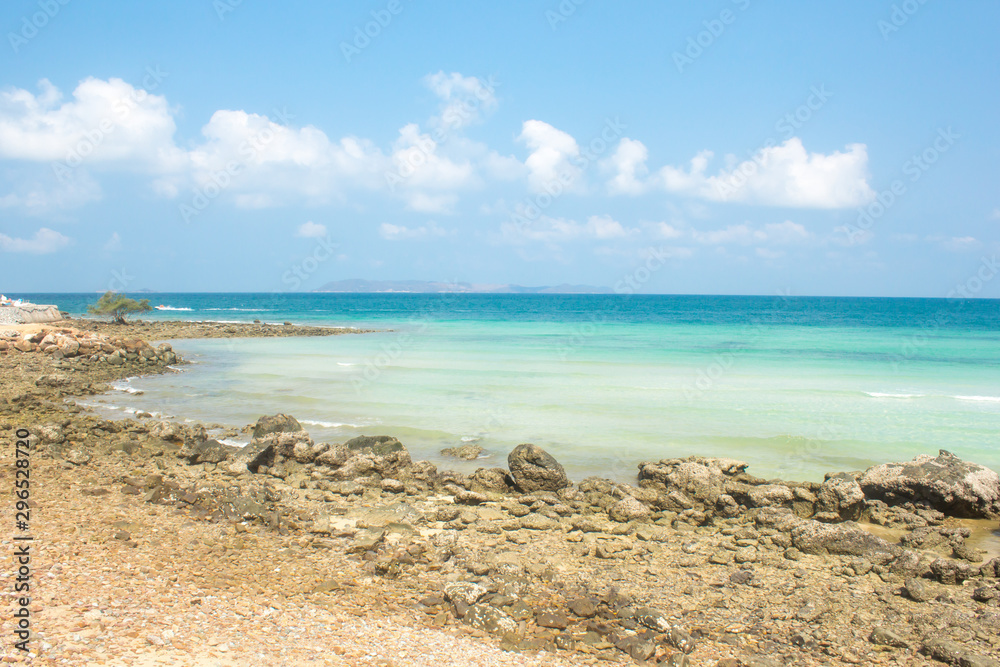 beach and tropical sea