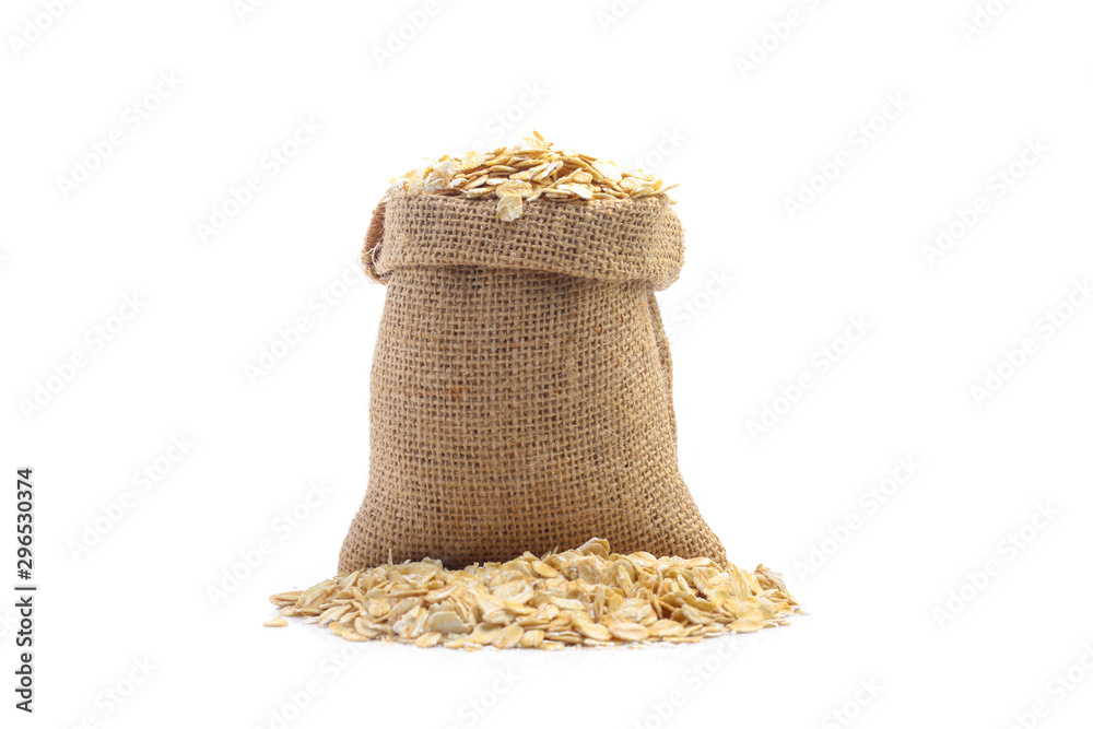oats, oatmeal isolated on white background oats, oatmeal isolated on white background