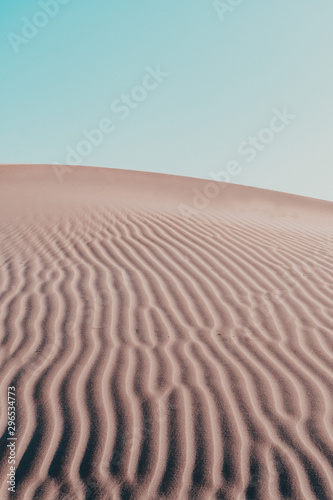 Dunes of a desert in southern Catalonia