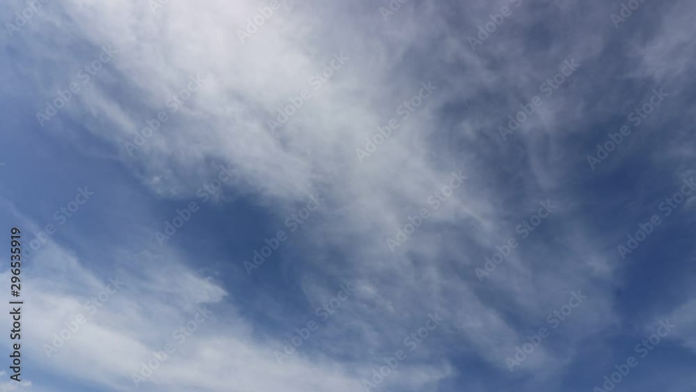 Clouds moving across sky, time lapse video Clouds moving across sky, time lapse video