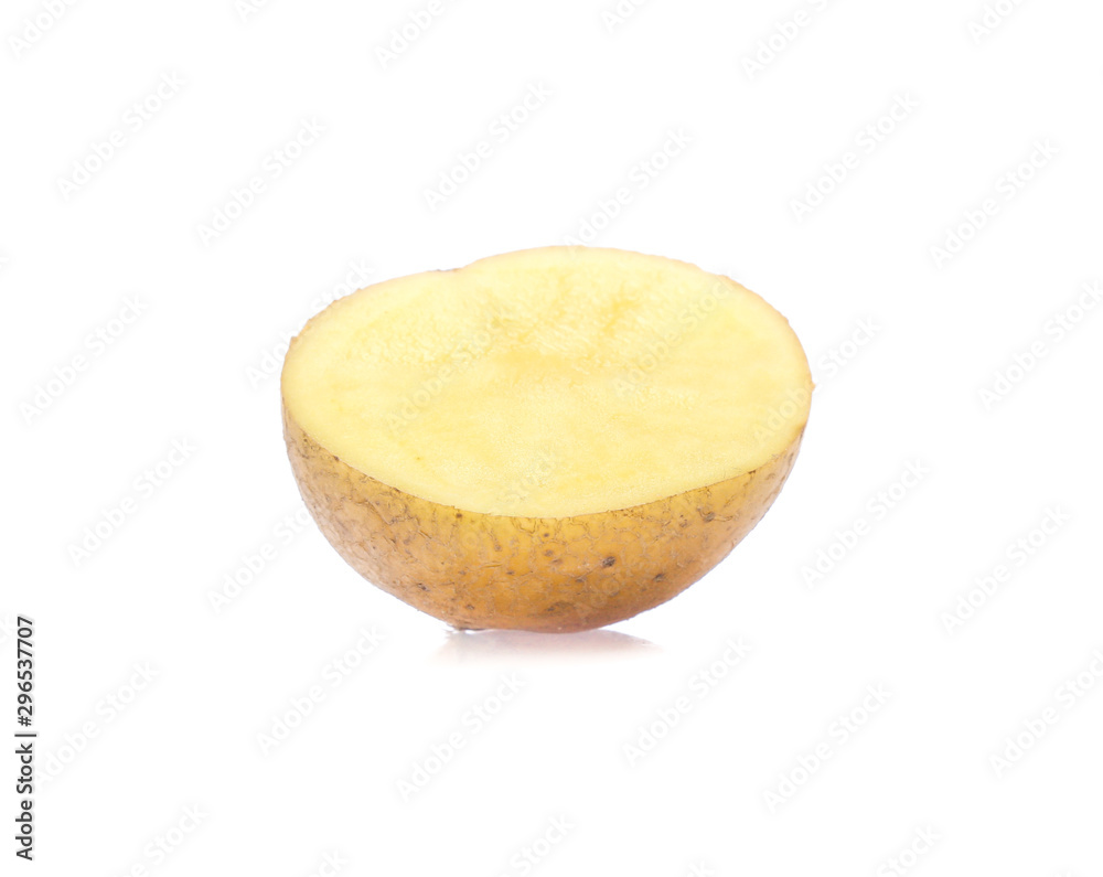 potato isolated on white background