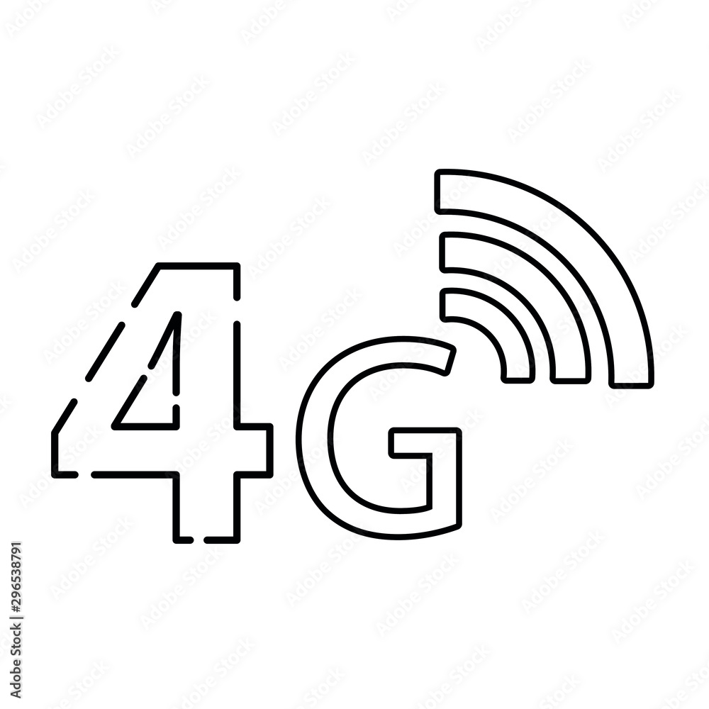 4g internet icon. icon for mobile phone or smart device. 4g internet icon. icon for mobile phone or smart device.