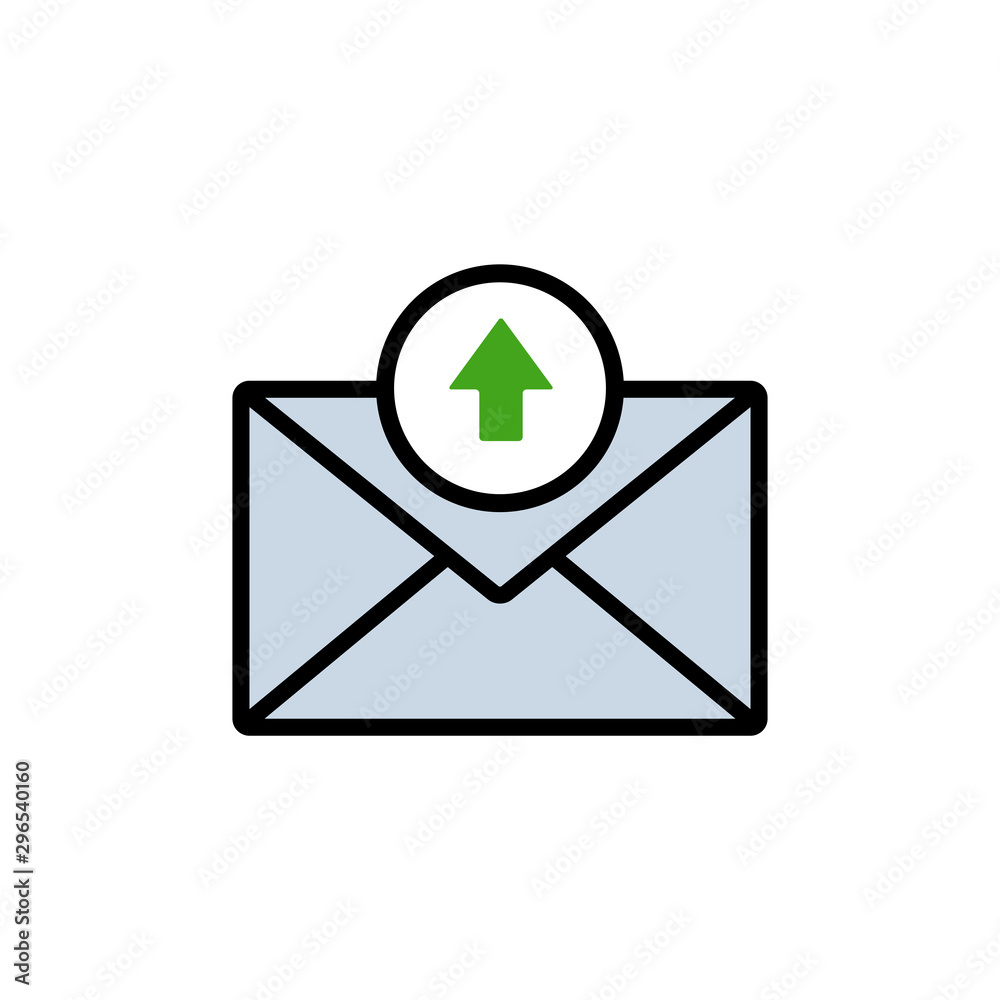 message - envelope icon vector design template message - envelope icon vector design template