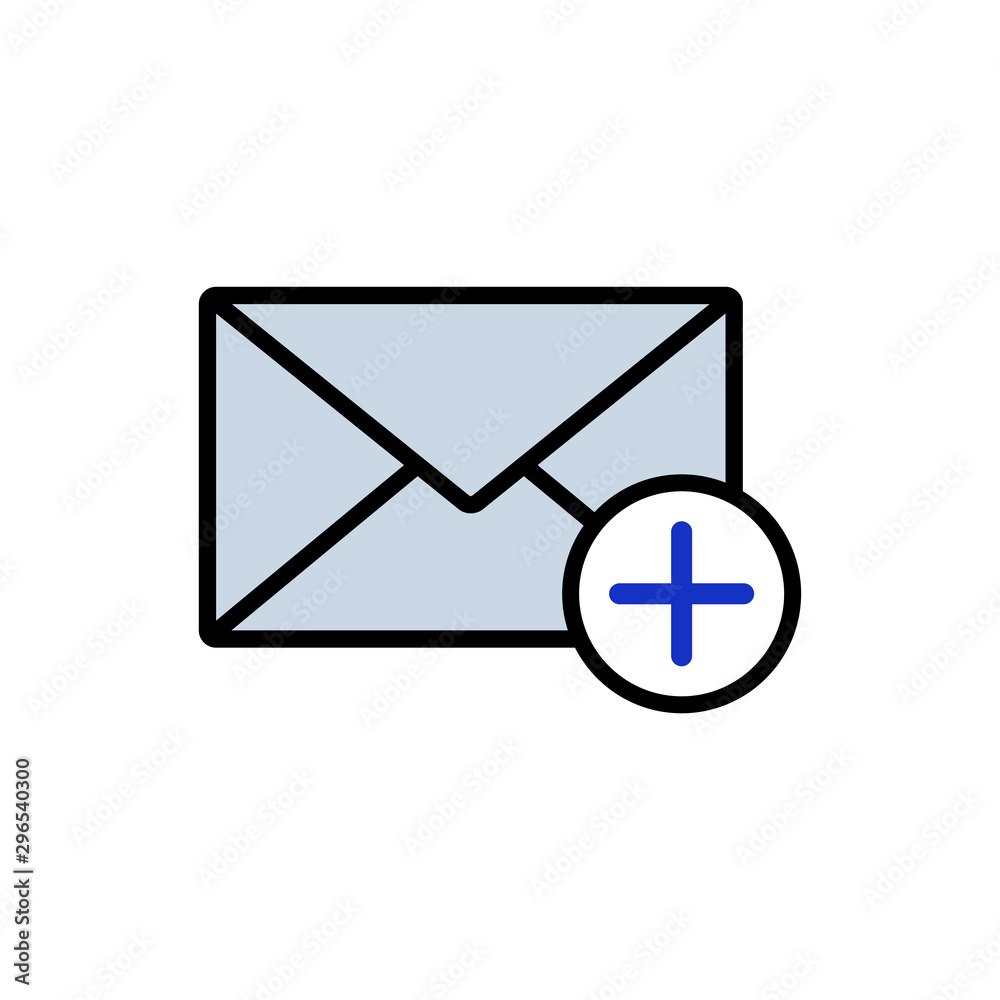 message - envelope icon vector design template message - envelope icon vector design template