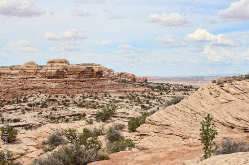 Views for miles of the landscape in Utah.