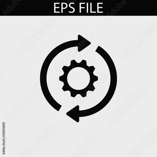 Consistency icon. EPS vector file