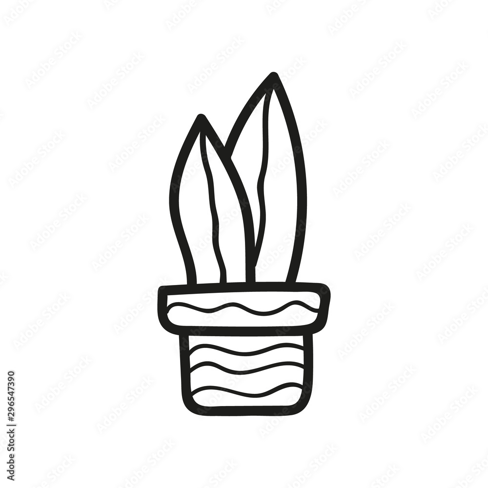 cactus vector . outline cactus image. black and white cactus on white background cactus vector . outline cactus image. black and white cactus on white background