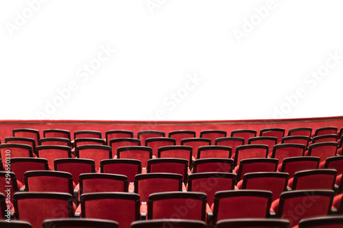 theater seats with isolated area