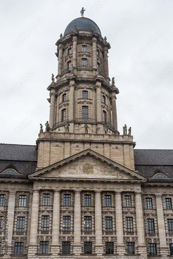 Main building of Altes Stadthaus, a former administrative building in Berlin, currently used by the Senate
