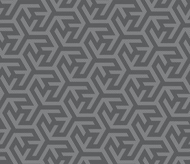 Fotobehang Grijs patronen Geometrische textuur in neutrale tinten  © Jan