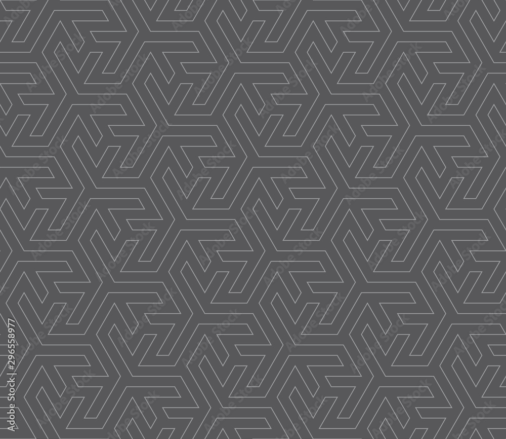 Vector seamless geometric texture 