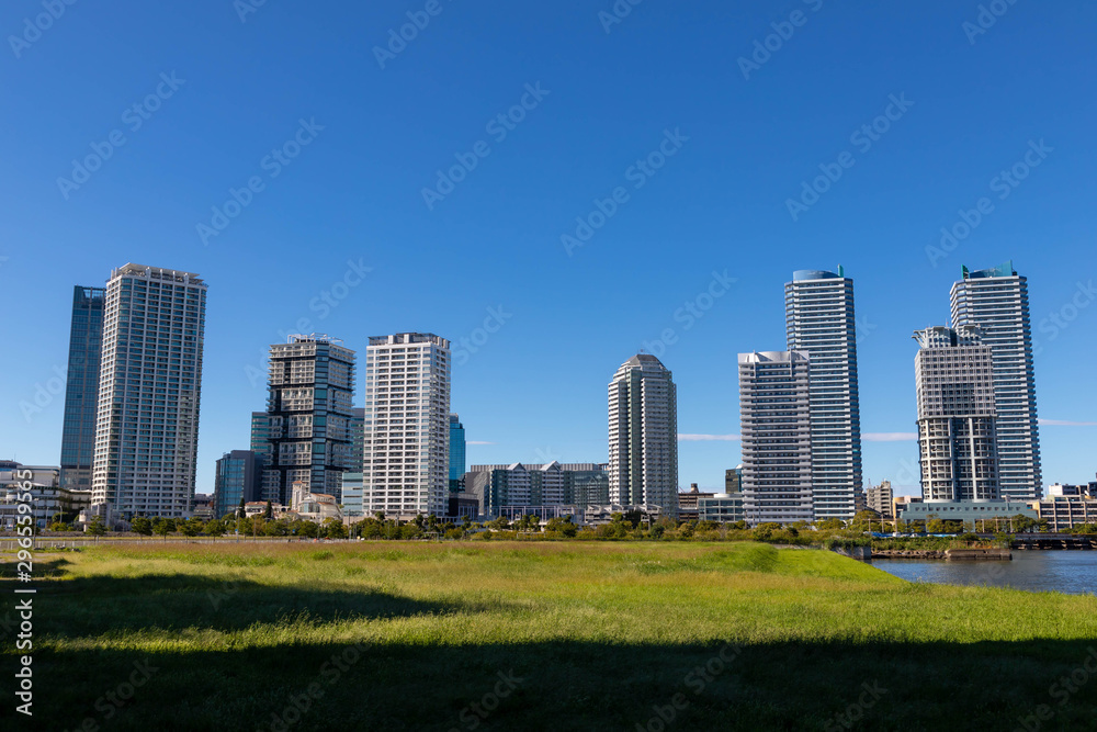 横浜のタワーマンション街_ヨコハマポートサイド地区