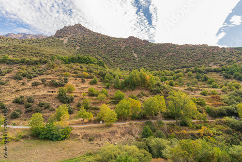 mountainous landscape of Sierra Nevada (Spain)