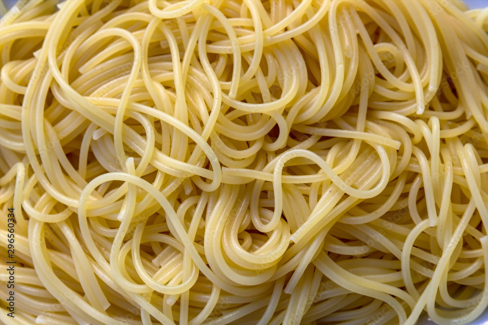 portion of spaghetti