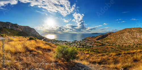 beautiful mediterranean view in greece © Mathias Weil