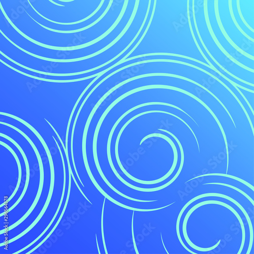 abstract blue fortex simple vector background design