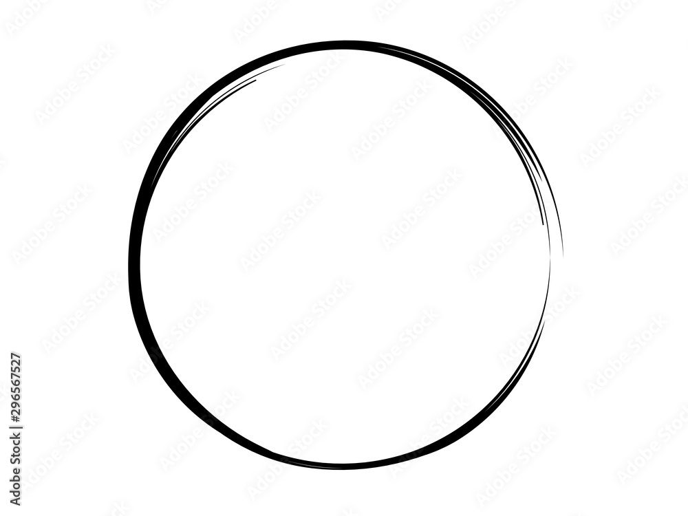 Grunge circle made for marking purpose.Black isolated circle made for your design.Black thin circle. Grunge circle made for marking purpose.Black isolated circle made for your design.Black thin circle.