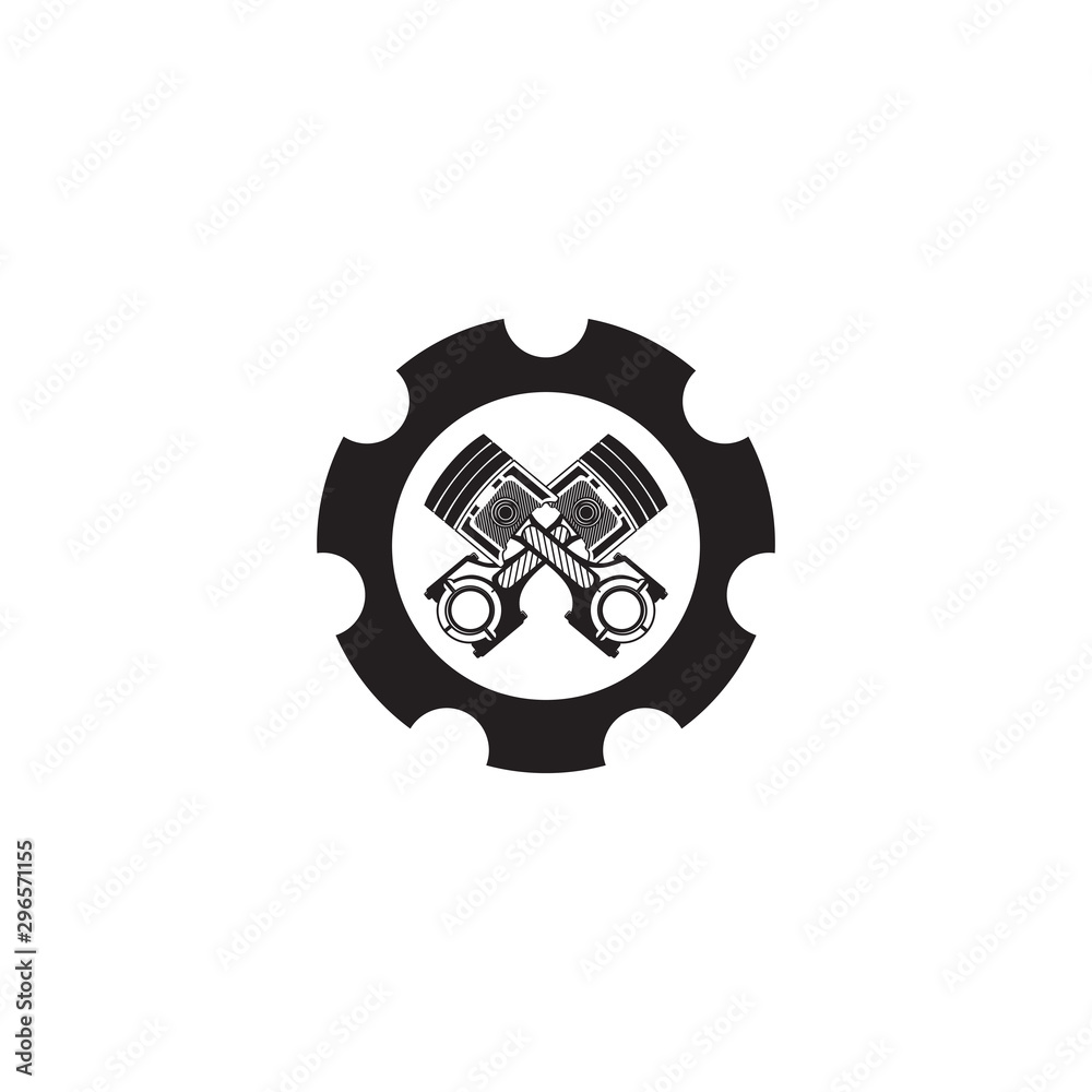 Motor club logo design vector template Motor club logo design vector template