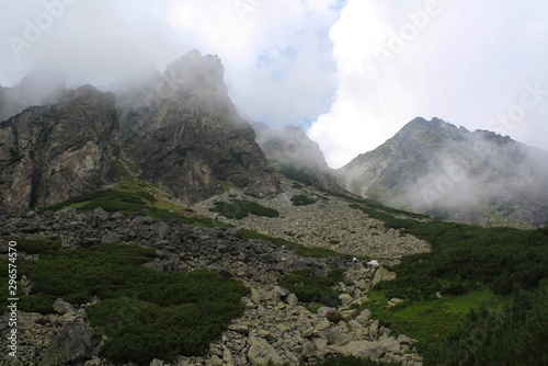 High Tatras before rain