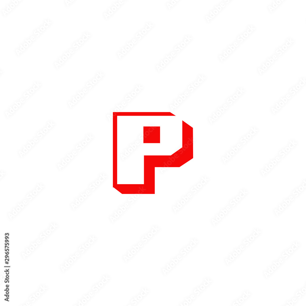 P letter initial logo design vector template P letter initial logo design vector template