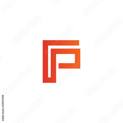 P letter initial logo design vector template © dimensi design