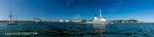 Kiel Week , Kiel Regatta,an annual sailing event in Kiel, the capital of Schleswig-Holstein, Germany,one of the largest Volksfeste in Germany photo