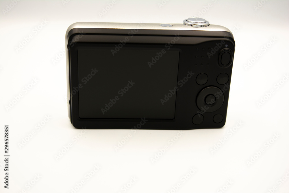 Rear of Digital Compact Camera Rear of Digital Compact Camera