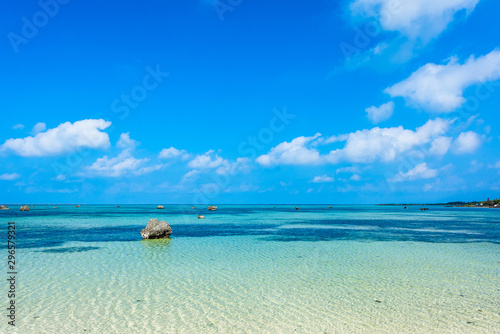 佐和田の浜 宮古島の海 Beautiful beach in Miyakojima Island, Okinawa.