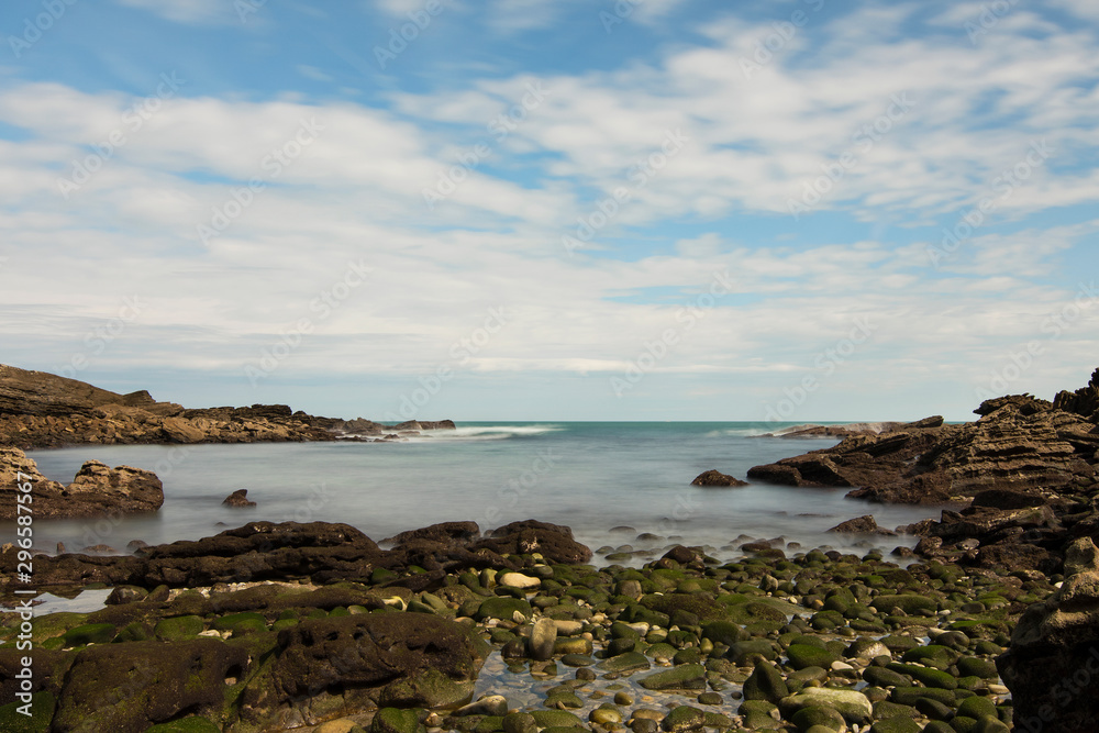 Long exposure of the Spanish coast