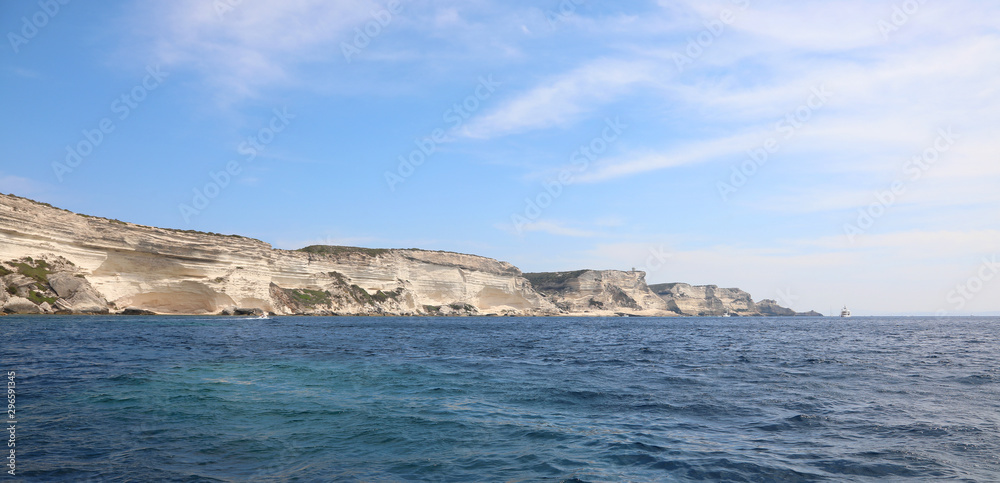 Mediterranea sea and the Corsica Island