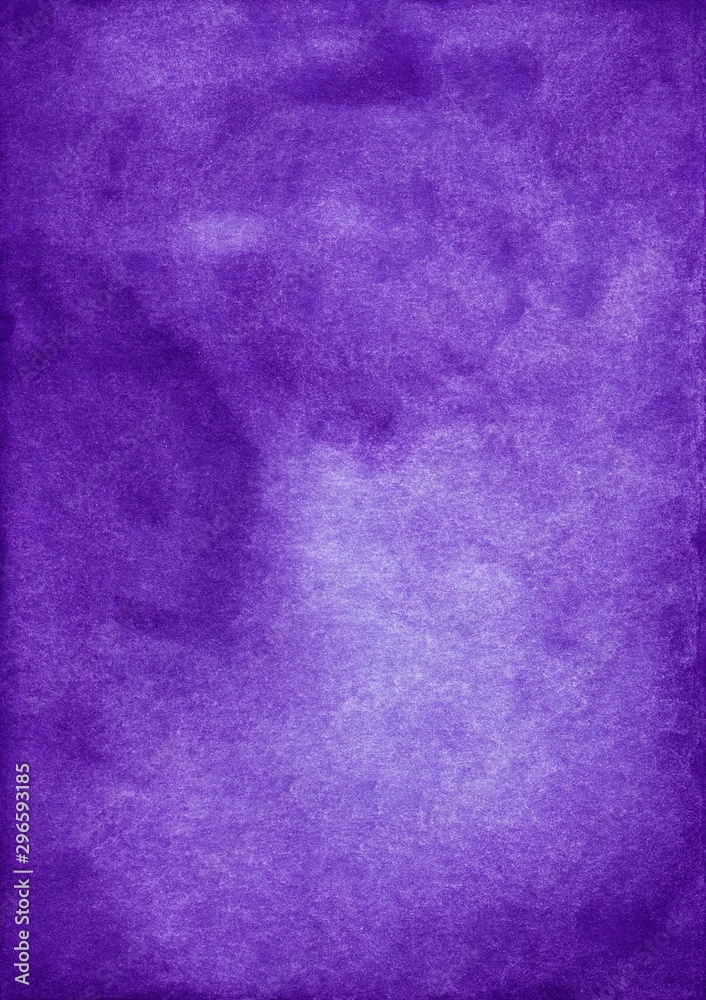 Fototapeta premium Watercolor deep violet background texture