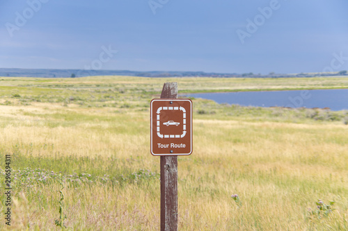 Auto tour route at Bowdoin National Wildlife Refuge