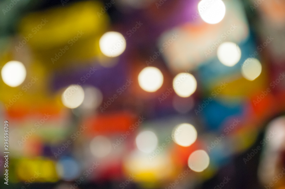 Bokeh light bulb at night Bokeh light bulb at night