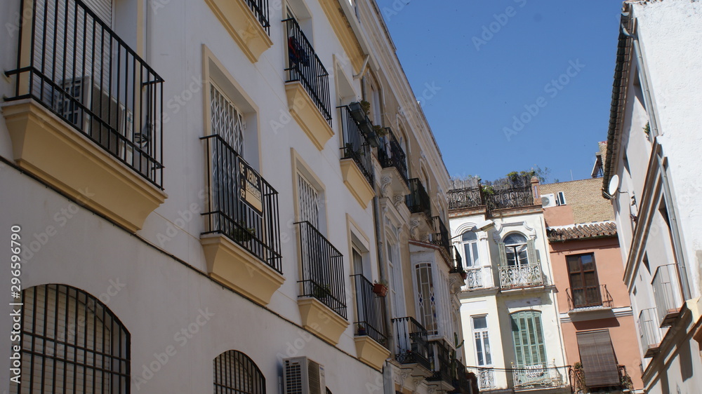Malaga is old and very beautiful city in Spain