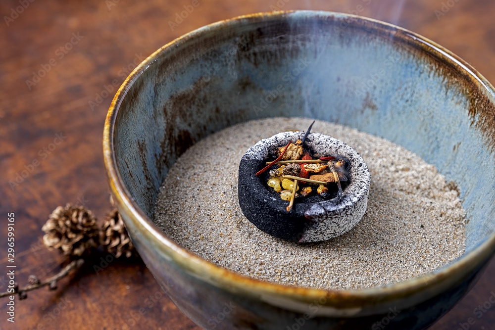 Incense, mixture of resin and organic materials Stock Photo | Adobe Stock